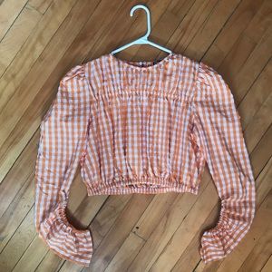 Zara Cottage Core Blouse